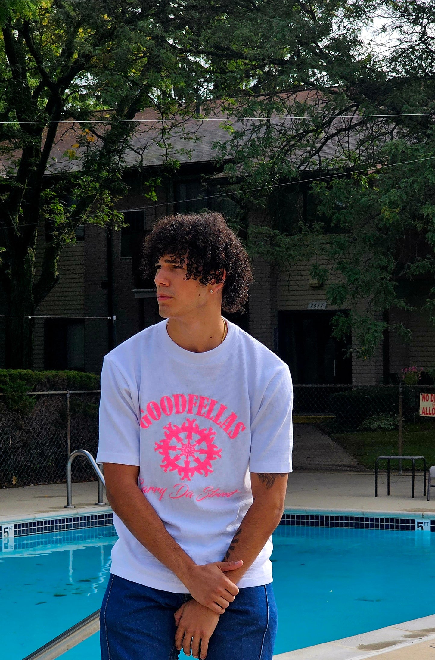 CARRY DA STREET GOODFELLAS PINK TEE