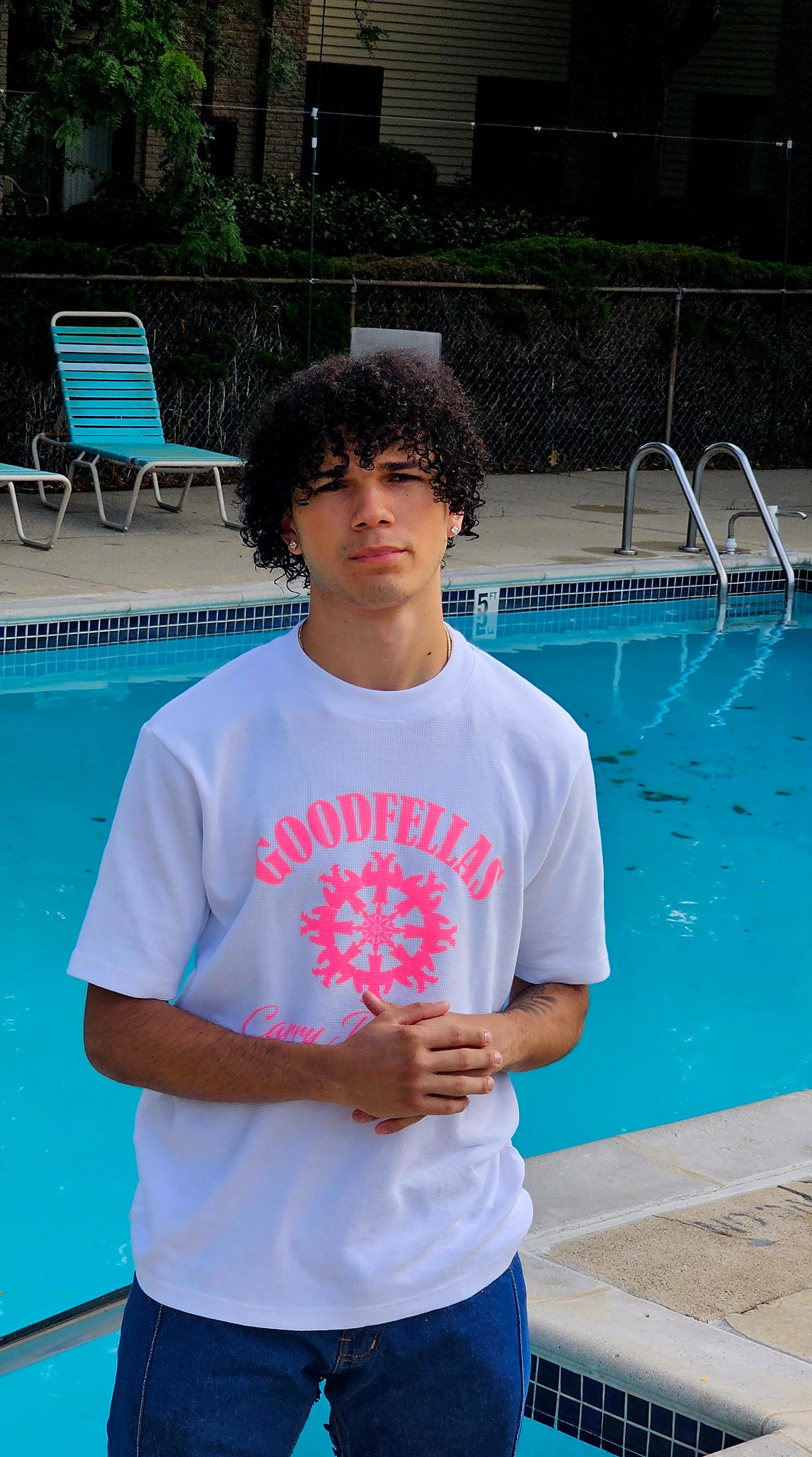 CARRY DA STREET GOODFELLAS PINK TEE