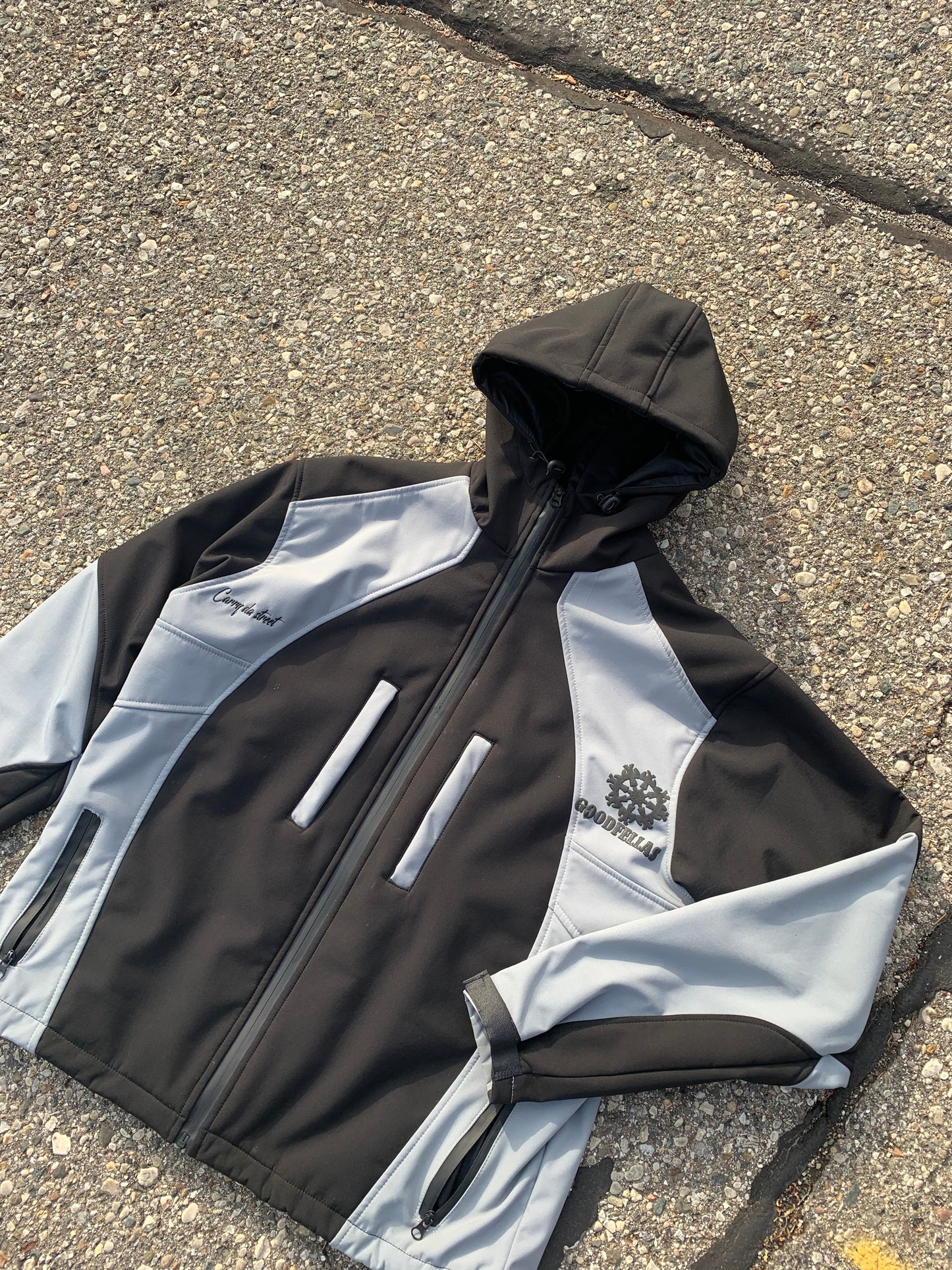 GOODFELLAS DNA HOEPROOF JACKET BLACK&GREY