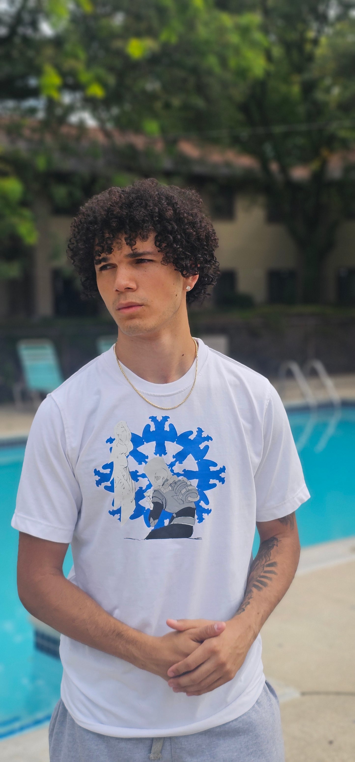 Mr FREEZE WHITE TEE