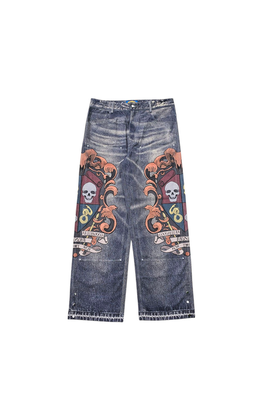 Year of Snakes Jeans
