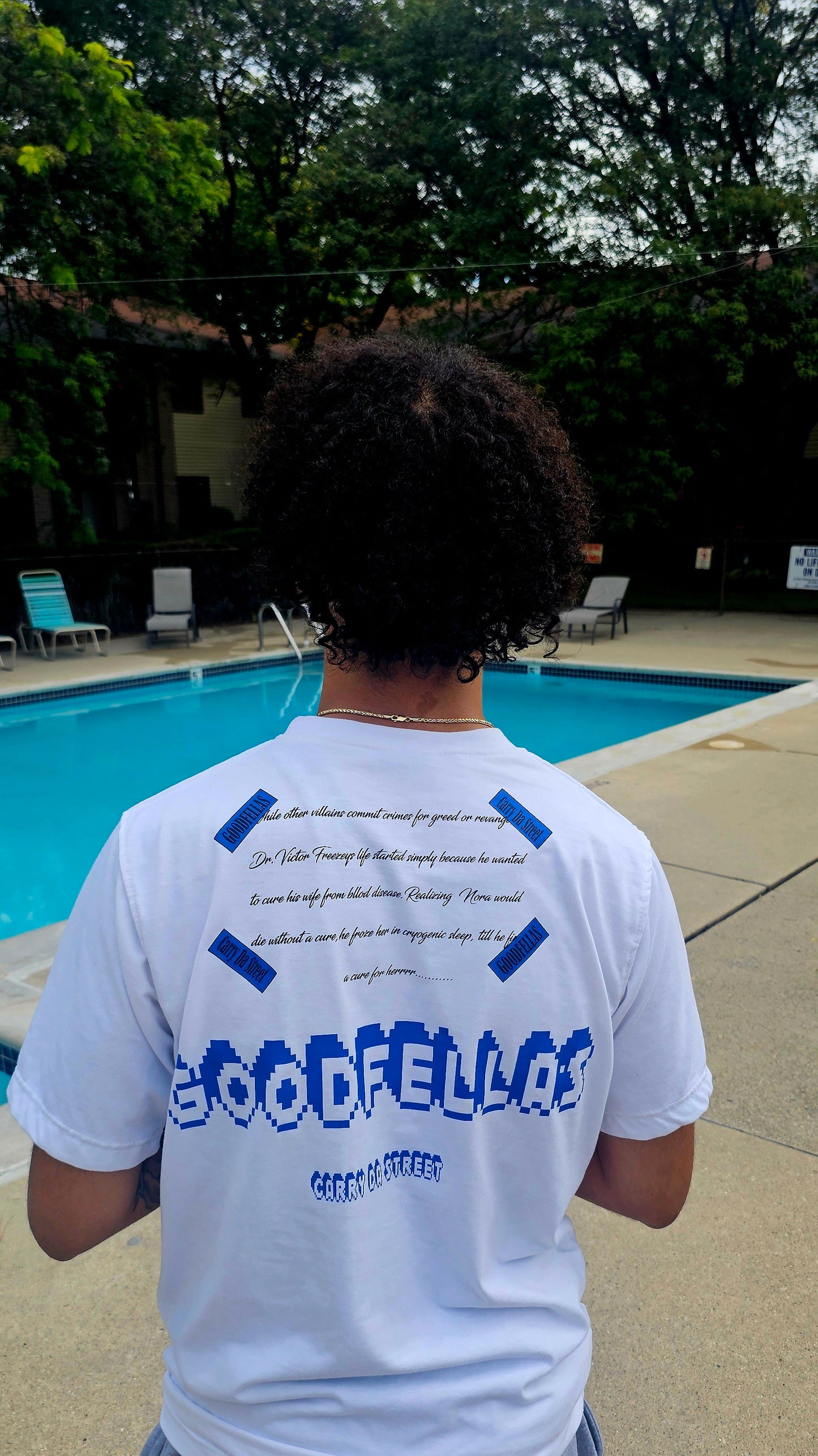 Mr FREEZE WHITE TEE