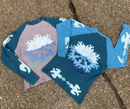 STREETS ARE COLD BABY BLUE & NAVY