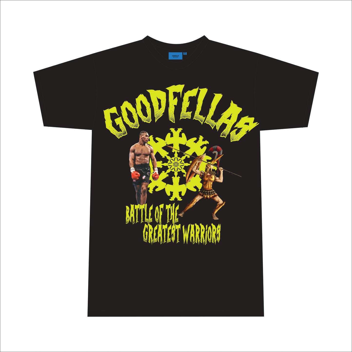IRON TYSON FLOWERS BLACK TEE
