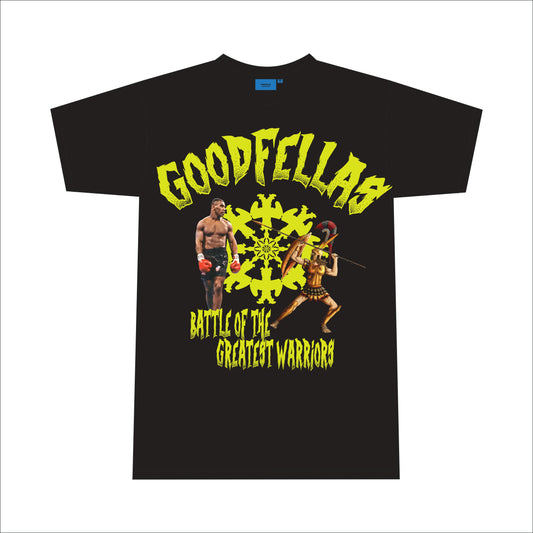 IRON TYSON FLOWERS BLACK TEE